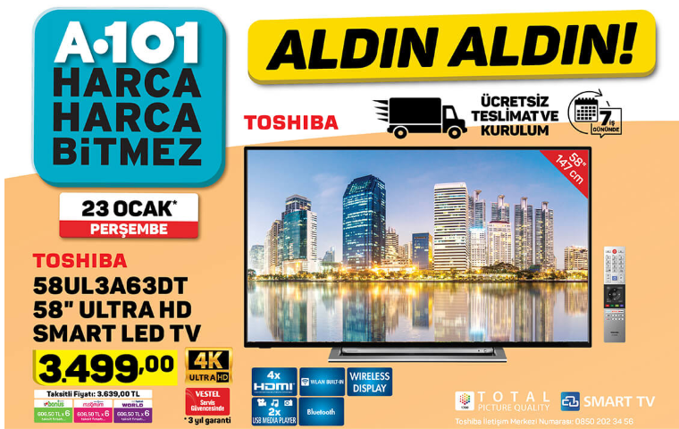 A101 23 Ocak İndirimli Ürünler Listesi burada | 23 Ocak A101 indirim Katalog Broşür (A101 bu hafta hangi ürünler indirimli)